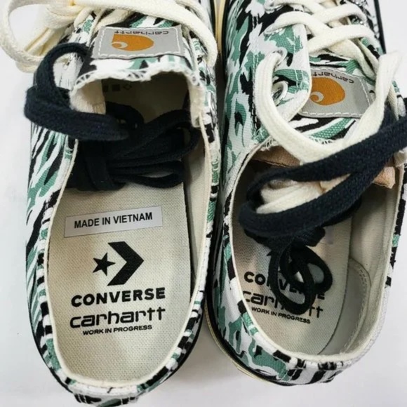 BRAND NEW Converse X Carhartt WIP Chuck 70 OX Hinterland Camo Limited - Picture 6 of 7